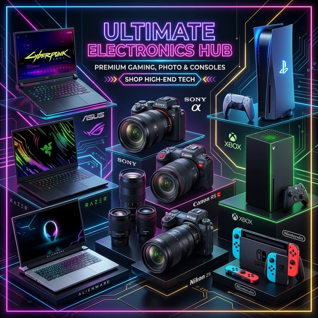 Premium Electronics Background